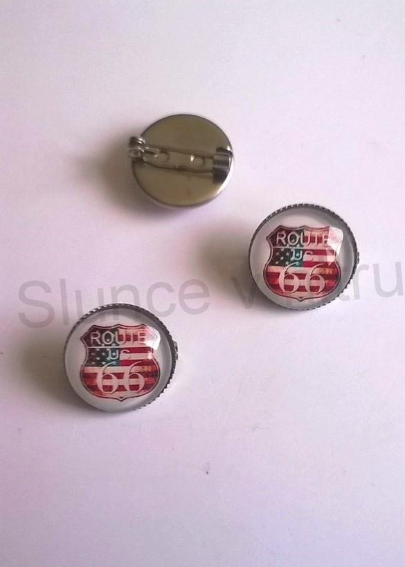 Brož, odznak - Route 66 (D392)