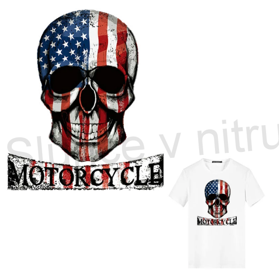 Moto nášivka Motorcycle (C475)