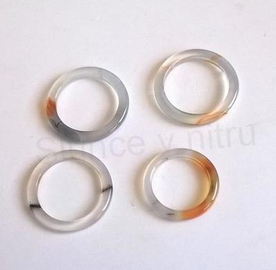 Minerální prsten Achát multi velikost 47 (X544)