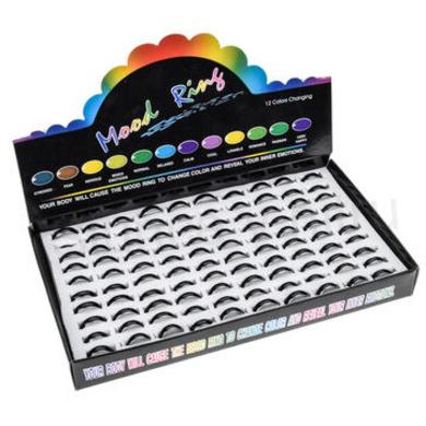 Prsten s měnicími barvamy podle nálady vel.-57 (BP333)