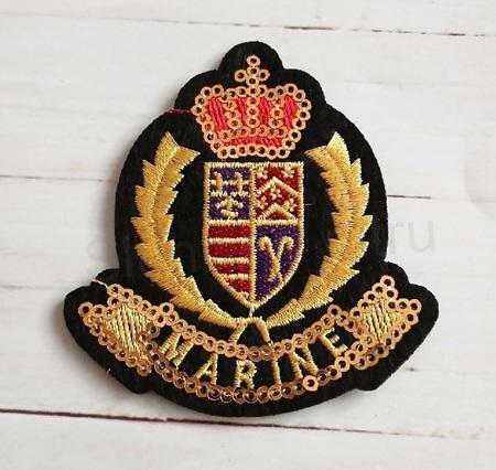 Nášivka Marine 8,6 × 7,6 cm (C500)