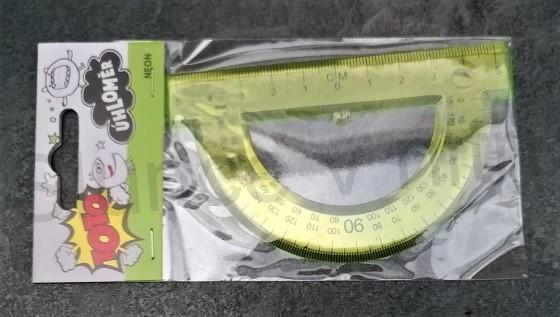 Úhloměr malý neon (E391)