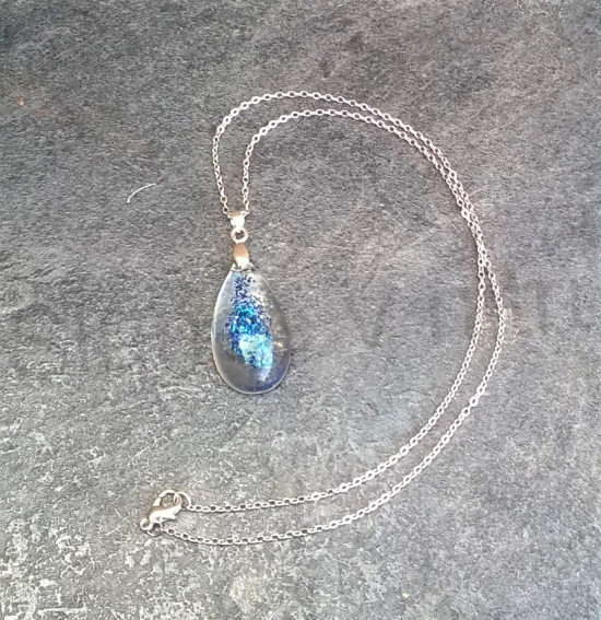 Orgonitový náhrdelník- přívěšek kapka (PP106)