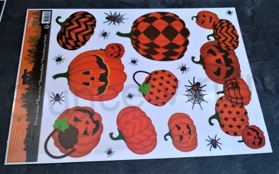 Okenní fólie halloween (E448)