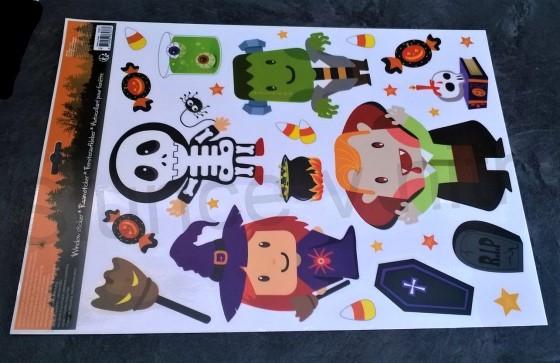 Okenní fólie halloween (E451)