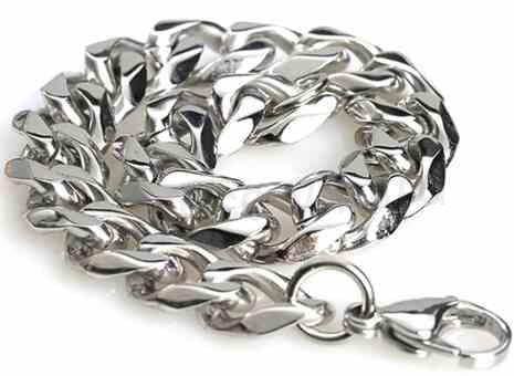 Řetízkový náramek z chirurgické oceli (BC1)