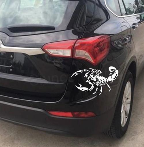 Samolepky na auto škorpion (E463)