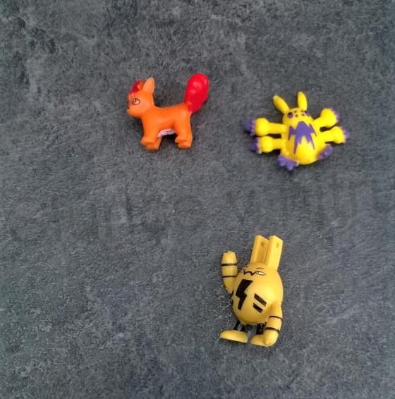 Sběratelské postavičky Pokémoni - figurka sada 3 ks mix (D596)