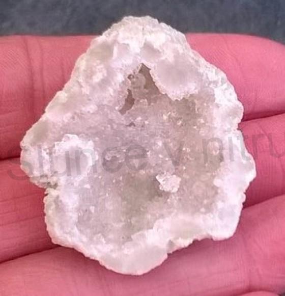 Sněžný Křišťál geoda 21,5g (Maroko) (X660)