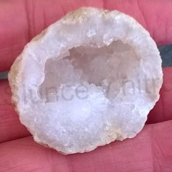 Sněžný Křišťál geoda 40,1g (Maroko) (X667)