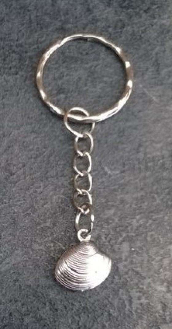 Přívěsek na klíče - mušle (D637)