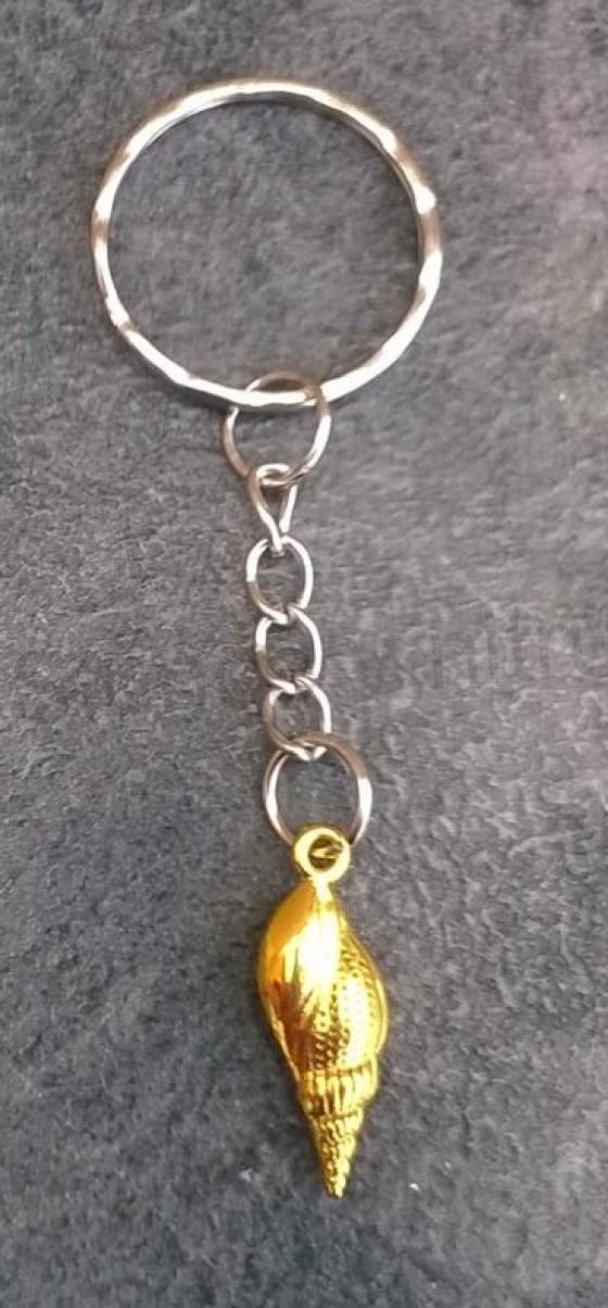 Přívěsek na klíče - mušle (D649)