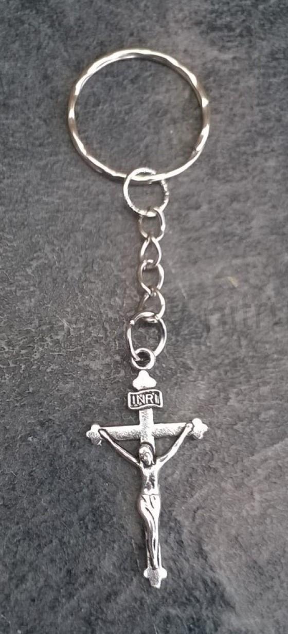 Přívěsek na klíče - Kříž (D656)