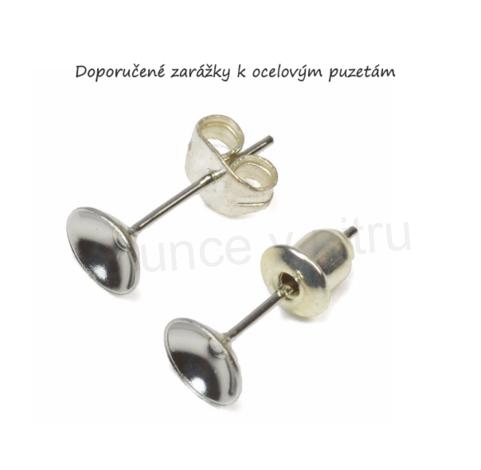 Puzety Ocelové pro šatony 13 x 4 mm 1 Pár (AA73)