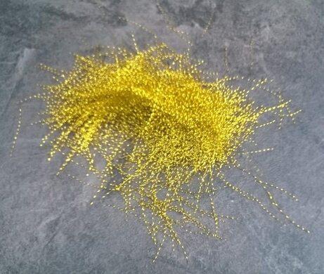 Nitky do pryskyřice Zlaté 1 balení | 1 g (V25)