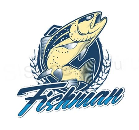 Samolepky na auto pro rybáře Fishman menší (E476)