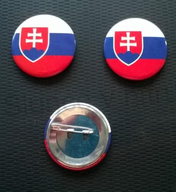 Odznak - placka slovenská republika (C599)