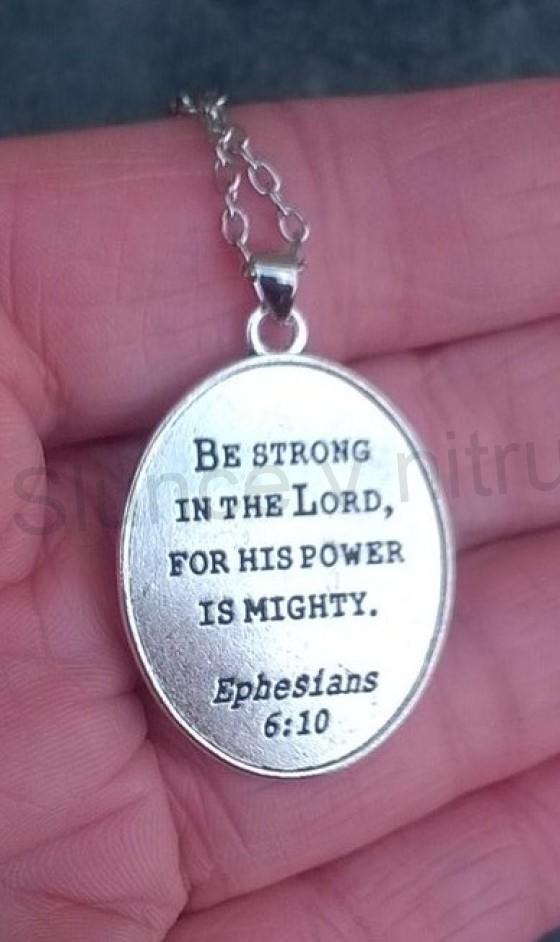 Náhrdelník s přívěškem Anděla, archanděla Michaela (BD456)