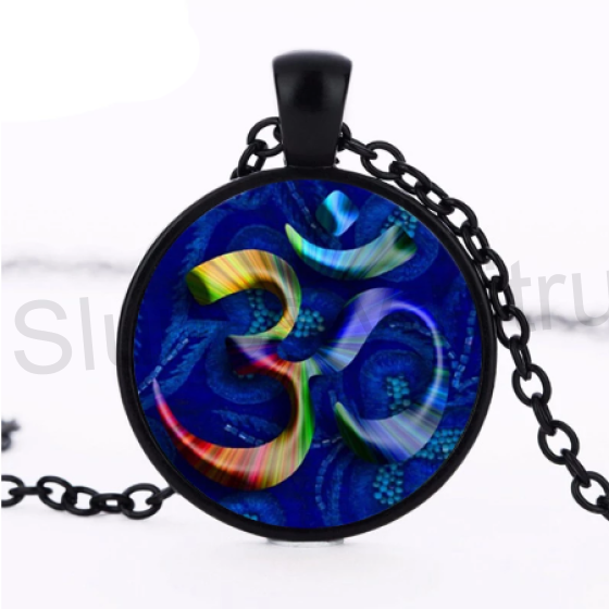 Náhrdelník s přívěškem Mandala, čakra (BD477)
