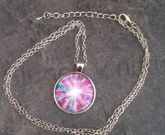 Náhrdelník s přívěškem Mandala (BD481)