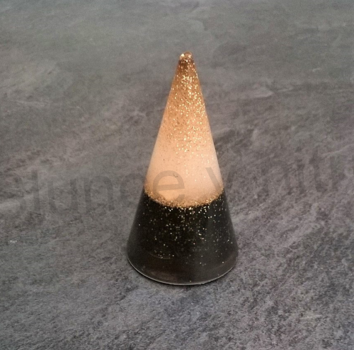 Orgonitový kužel - jin a jang 6,7x3,8 cm (PP144)