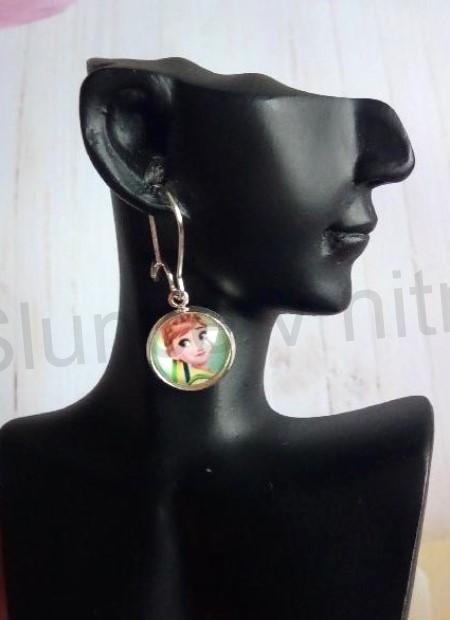 Drobné náušnice Ledové království (BB582)