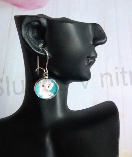 Drobné náušnice Ledové království (BB583)