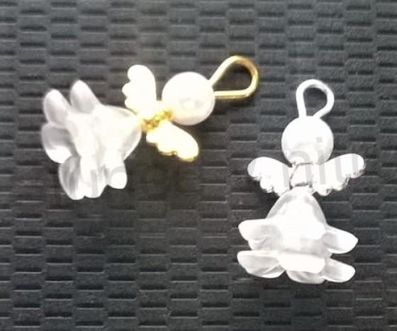 Andílek pro štěstí - talisman - 1 pár (H288)