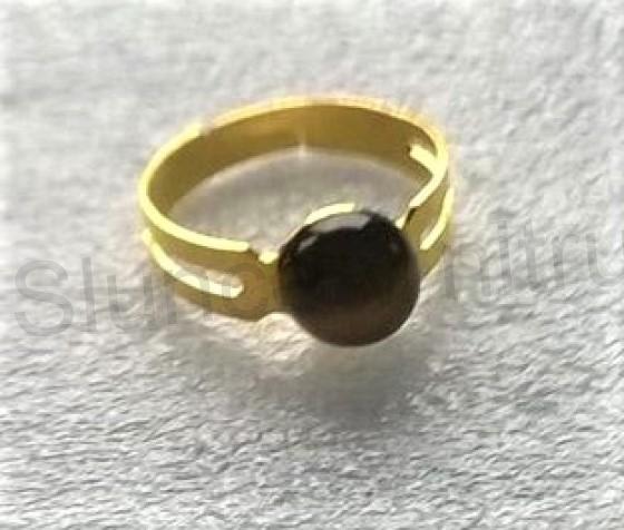 Nastavitelný minerální prsten tykří oko (X735)