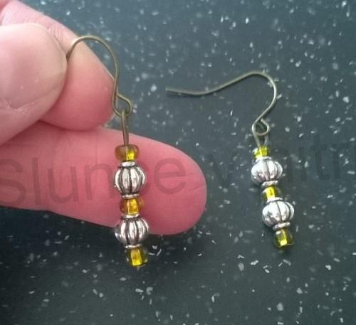 Dlouhé visací náušnice ozdobné (BB613)