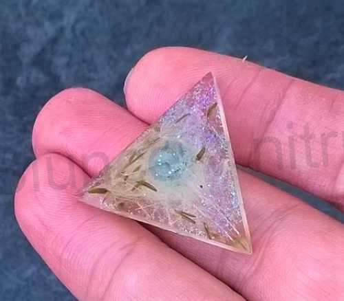Orgonitová pyramida pampeliškové potěšení 3x1,2cm (PP162)