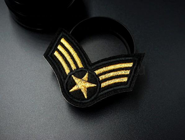 Samolepicí nažehlovací nášivky vojenské (C613)