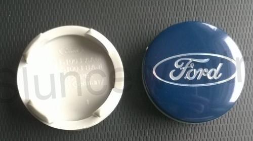 Krytka na kola Ford modrá cca 54,3 mm (L35)
