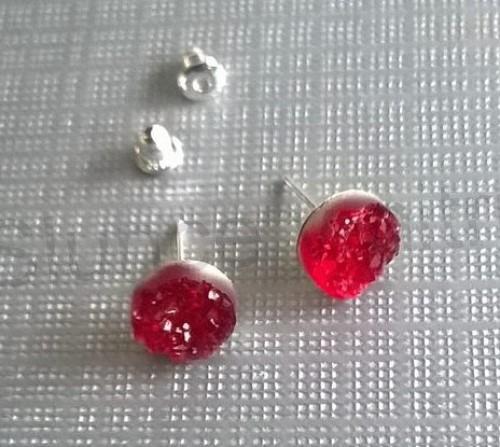 Puzetové náušnice resin (BB629)