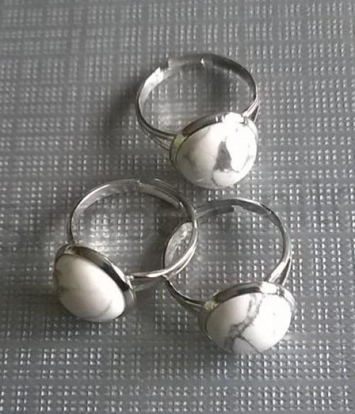 Nastavitelný minerální prsten magnezit (X917)