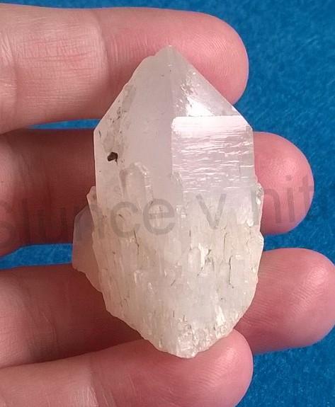 Křišťál špice se spojením křemene 33,7 g (Madagaskar) (X943)