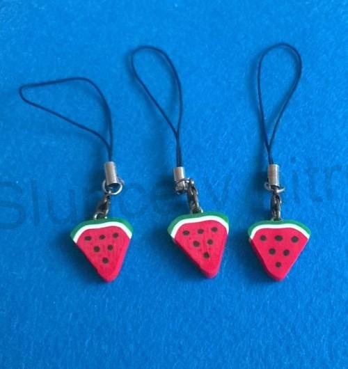 Přívěsek na klíče - ovoce, Jahoda (H317)