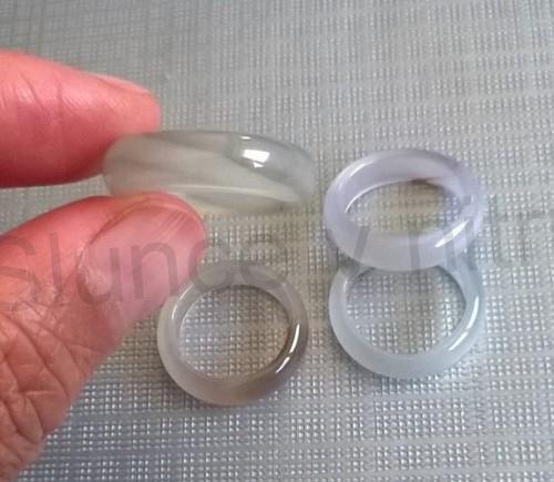 Minerální prsten Achát velikost 54 (X1005)