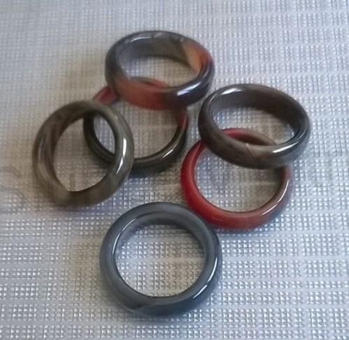 Minerální prsten Achát multi (X1008)