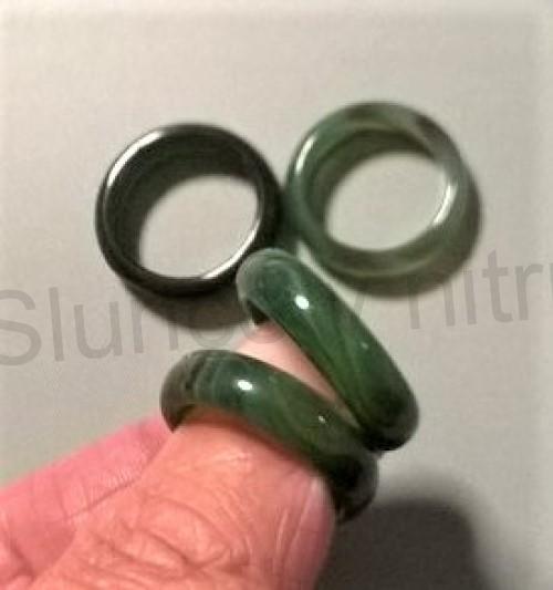 Minerální prsten Achát velikost 61 (X1014)