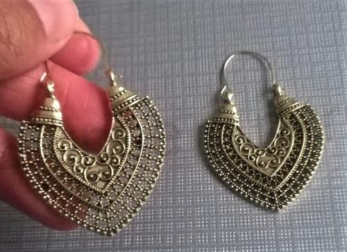 Dlouhé etnické náušnice Bohemia (BB657)