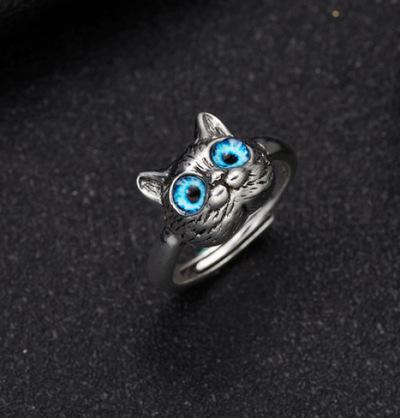 Nastavitelný prsten Kočka, kočička (BP387)