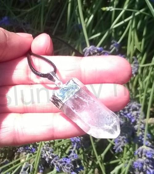 Náhrdelník Křišťál špice (Brazílie) (X1161)