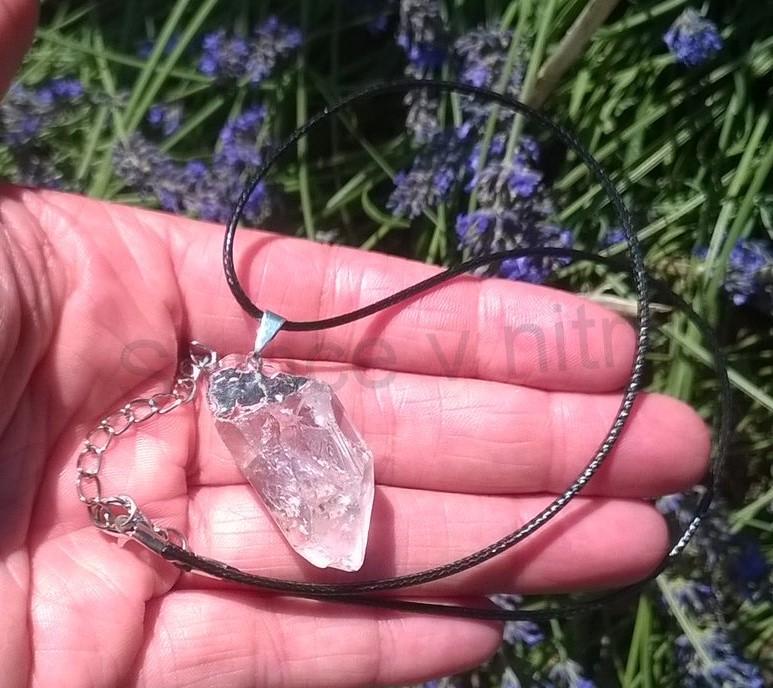 Náhrdelník Křišťál špice (Brazílie) (X1162)