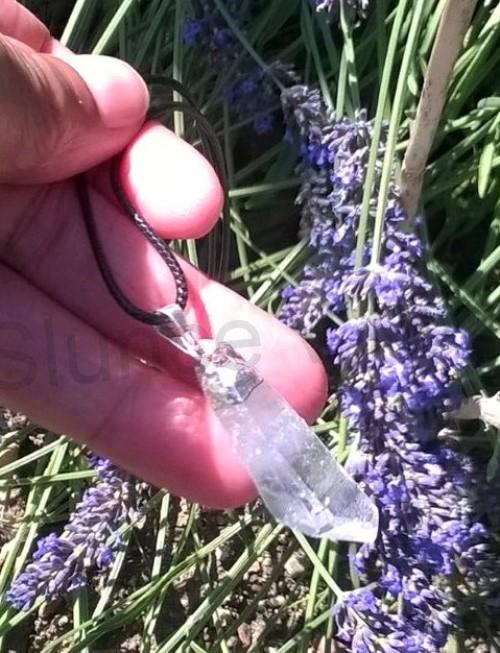 Náhrdelník Křišťál špice (Brazílie) (X1163)