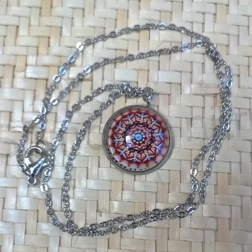 Náhrdelník s přívěškem mandala (BD520)