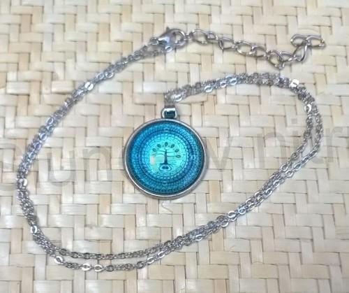 Náhrdelník s přívěškem mandala, strom života (BD524)