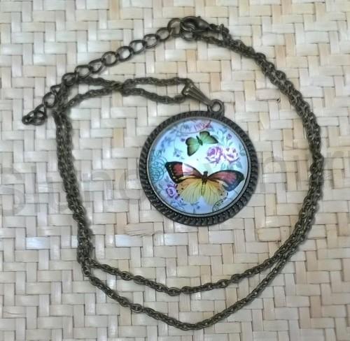 Náhrdelník s přívěškem motýl (BD533)