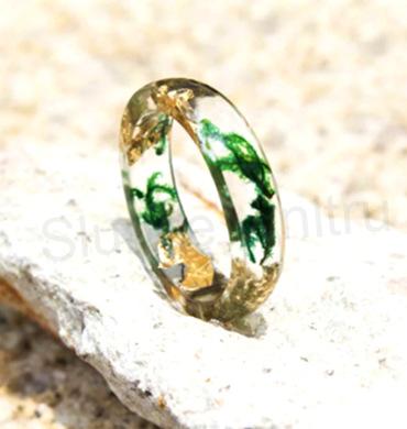 Mechový prsten z pryskyřice (PP169)