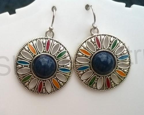 Dlouhé etnické náušnice Bohemia (BB666)